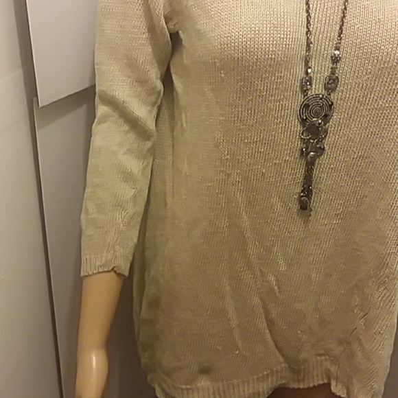 Andrea Jovine linen sweater / small - Picture 5 of 7